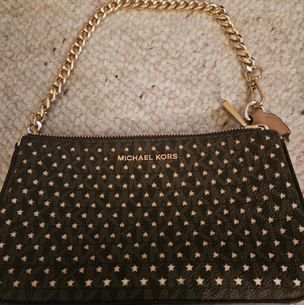 Michael Kors Signature Logo Mini Bag - Picture 2 of 11
